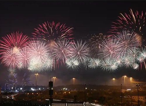 锦屏县焰火晚会